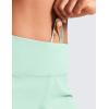 imageCRZ YOGA Mid Waisted Running Shorts for Women 4quot Soft for Gym Athletic Workout with Zipper Pocket Liner Quick DryMint Moment