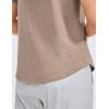 imageCRZ YOGA Womens Pima Cotton Short Sleeve Workout Shirts Casual Yoga TShirt Soft Athletic TopMortar Color