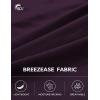 imageCRZ YOGA Lightweight Long Sleeve Workout Shirts for Women Gym Running Fall Tshirts High Neck Athletic Training TopsDeep Crocus Violet3