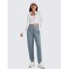 imageCRZ YOGA SoftAura Sweatpants Women Modal Joggers High Waisted Lounge Travel Casual Sweat Pants with Pockets Cinch BottomBelgian Blue