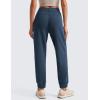 imageCRZ YOGA SoftAura Sweatpants Women Modal Joggers High Waisted Lounge Travel Casual Sweat Pants with Pockets Cinch BottomInk Blue