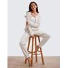 imageCRZ YOGA SoftAura Sweatpants Women Modal Joggers High Waisted Lounge Travel Casual Sweat Pants with Pockets Cinch BottomMilky White Bone
