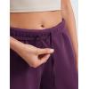 imageCRZ YOGA SoftAura Sweatpants Women Modal Joggers High Waisted Lounge Travel Casual Sweat Pants with Pockets Cinch BottomPlum Magenta