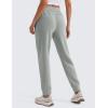 imageCRZ YOGA SoftAura Sweatpants Women Modal Joggers High Waisted Lounge Travel Casual Sweat Pants with Pockets Cinch BottomSterling