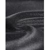 imageCRZ YOGA Womens Butterluxe Long Sleeve Workout Shirts Half Quarter Zip Sweatshirt Athletic Crop Tops Collared TShirtsFaux Leather Black