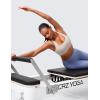 imageCRZ YOGA Butterlift Double Lined Square Neck Sports Bras for Women  Wireless VShaped Racerback Workout Yoga Top Non PaddedMojave Tan