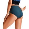 imageCRZ YOGA Womens High Waisted Bikini Bottom Tummy Control Bathing Suit Swimsuit Full Coverage Swim BriefsInsignia Blue