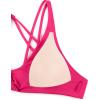 imageCRZ YOGA Womens V Neck Bikini Tops Twist Front Bathing Suit Criss Cross Back Swimsuit PaddedGranita Pink