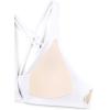 imageCRZ YOGA Womens V Neck Bikini Tops Twist Front Bathing Suit Criss Cross Back Swimsuit PaddedWhite