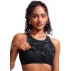 imageCRZ YOGA Racerback Tankini Tops for Women High Neck Modest Bathing Swim Suits Sporty Tank Only No BottomJungle Camouflage Gray