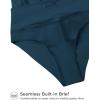 imageCRZ YOGA Womens 6 Swim Board Shorts High Waisted Quick Dry Bathing Bottoms Swimsuit Trunks with Liner and PocketsInsignia Blue