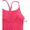 imageCRZ YOGA Womens One Piece Swimsuits Modest Swim Dress Tummy Control Adjustable YBack Straps Athletic Bathing Suit SwimwearMagenta