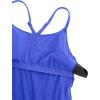 imageCRZ YOGA Womens One Piece Swimsuits Modest Swim Dress Tummy Control Adjustable YBack Straps Athletic Bathing Suit SwimwearMilky Way Purple