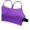 imageCRZ YOGA Butterluxe Womens YBack Racerback Sports Bra  Spaghetti Straps Wireless Scoop Neck Athletic Padded Yoga TopsRoyal Lilac