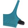 imageCRZ YOGA Butterluxe Mini Bra for Women  Scoop Neck Low Impact Wireless Sports Yoga Padded Workout CamiBorealis Green