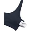 imageCRZ YOGA Butterluxe Mini Bra for Women  Scoop Neck Low Impact Wireless Sports Yoga Padded Workout CamiTwilight Blue