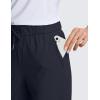 imageCRZ YOGA 4Way Stretch Golf Capri for Women 23quot Casual Yoga Dress Work Pants with Pockets Workout Athletic TravelNavy