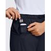 imageCRZ YOGA 4Way Stretch Golf Capri for Women 23quot Casual Yoga Dress Work Pants with Pockets Workout Athletic TravelNavy