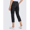 imageCRZ YOGA 4Way Stretch Golf Capri for Women 23quot Casual Yoga Dress Work Pants with Pockets Workout Athletic TravelTie Dye Smoke Ink
