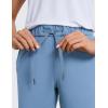 imageCRZ YOGA 4Way Stretch Golf Capri for Women 23quot Casual Yoga Dress Work Pants with Pockets Workout Athletic TravelUniverse Blue