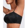 imageCRZ YOGA Butterluxe Womens Adjustable Spaghetti Thin Strap Sports Bra  Padded Wireless Square Neck Workout Yoga ClothesBlack Tie Dye Flowers