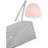 imageCRZ YOGA Butterluxe Womens Adjustable Spaghetti Thin Strap Sports Bra  Padded Wireless Square Neck Workout Yoga ClothesGull Gray