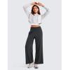 imageCRZ YOGA Lightweight Wide Leg Pants for Women 30quot High Waisted Casual Lounge Travel Work Sweatpants Loose Fit SummerGraphite Grey