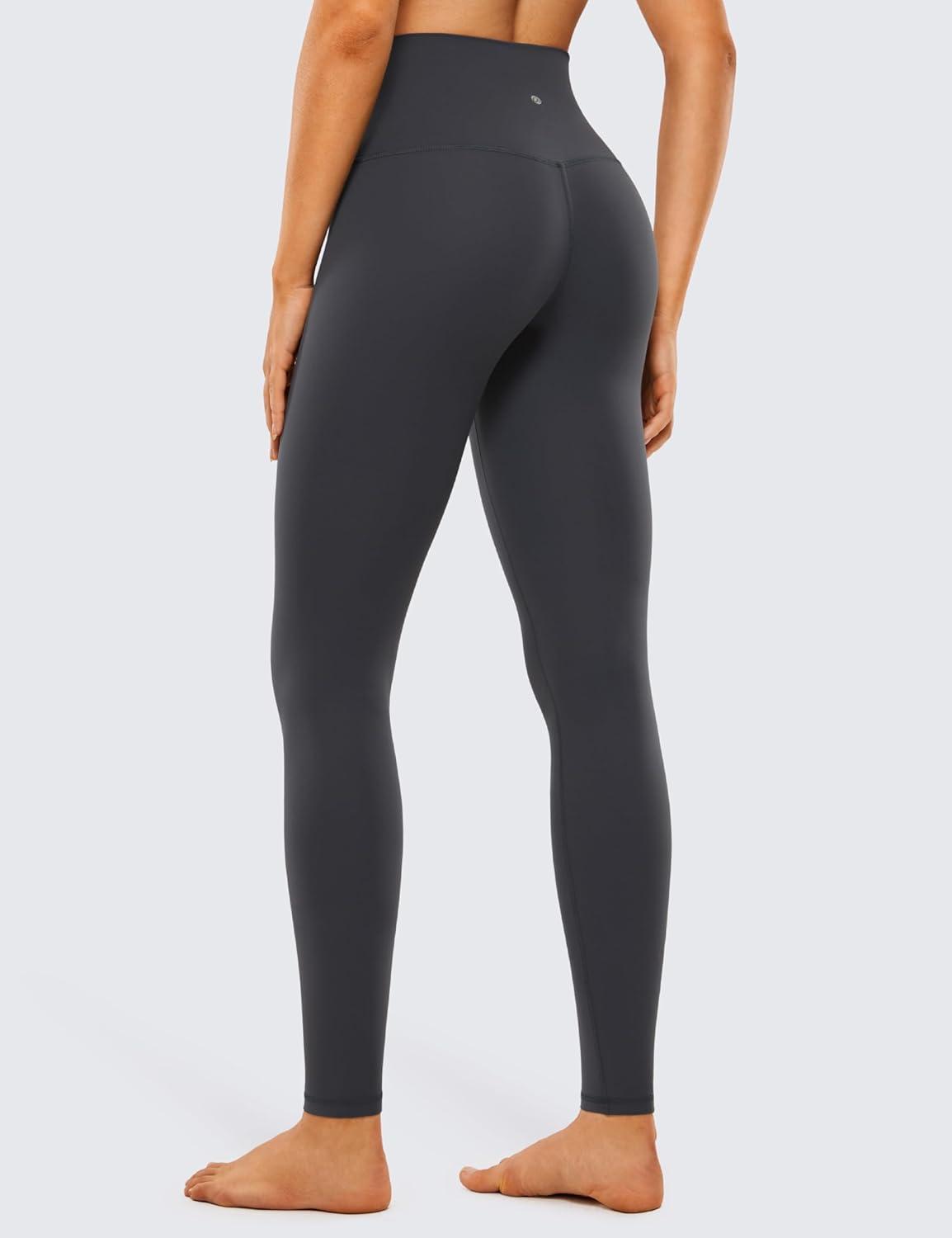 imageCRZ YOGA Butterluxe Extra Long Leggings for Tall Women 31 Inches  High Waisted Athletic Workout Soft Yoga PantsMysterious Grey