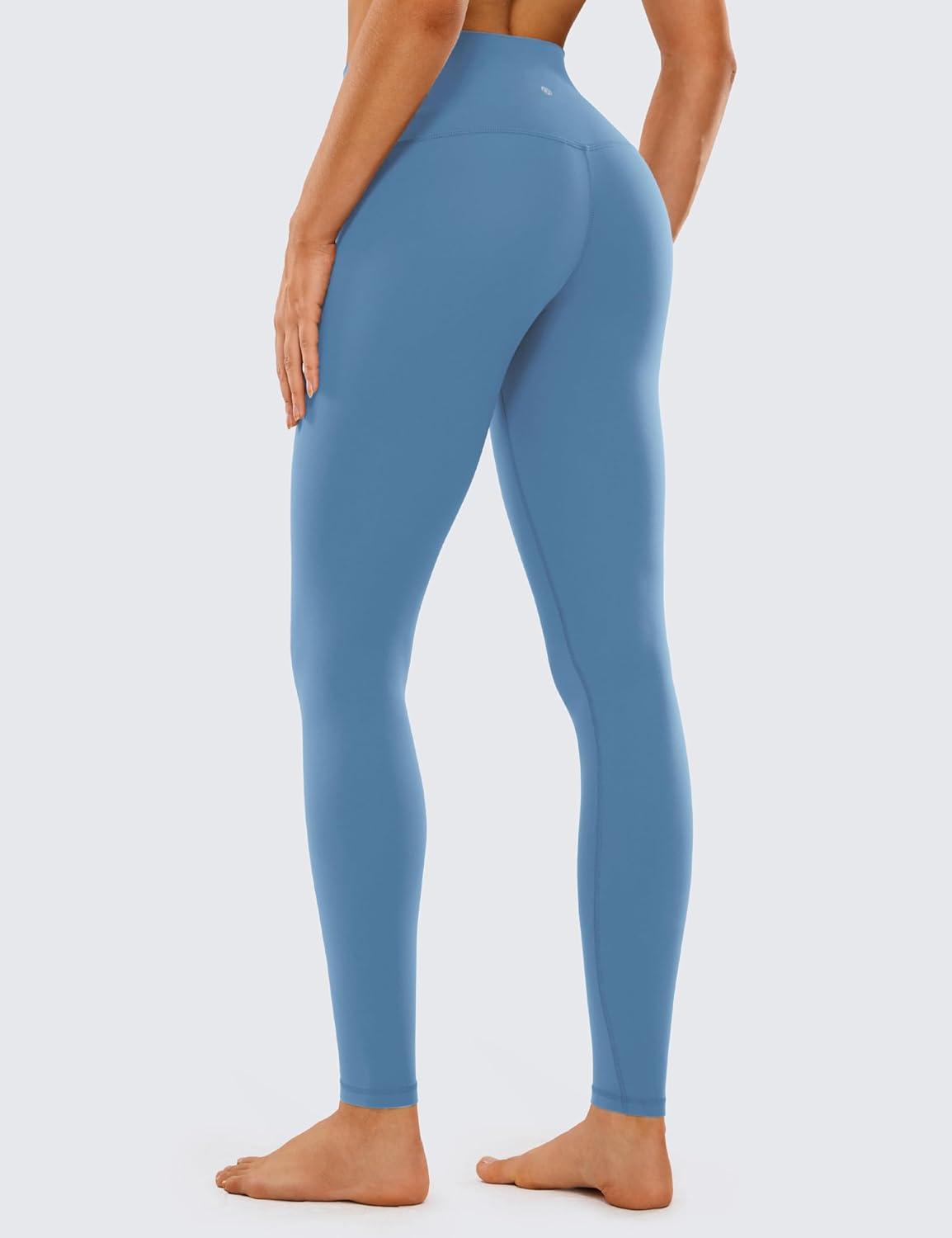 imageCRZ YOGA Butterluxe Extra Long Leggings for Tall Women 31 Inches  High Waisted Athletic Workout Soft Yoga PantsUniverse Blue
