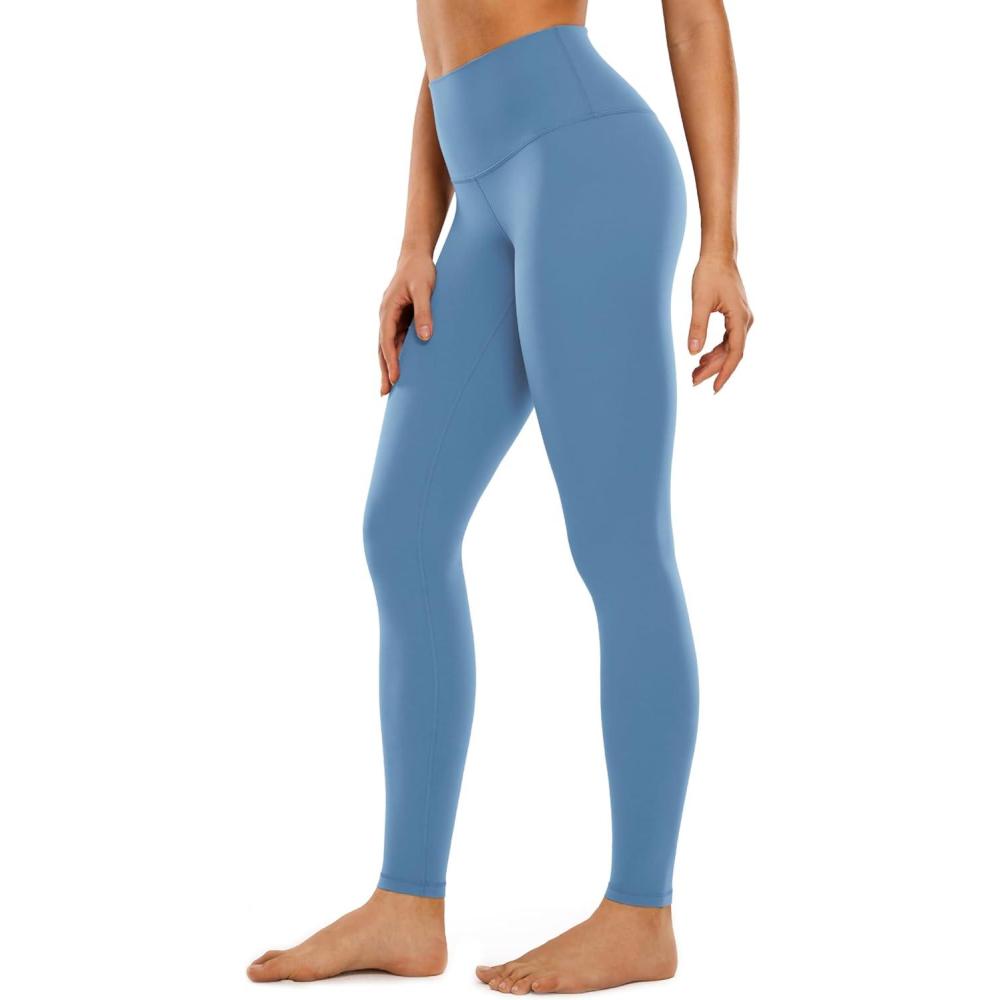 imageCRZ YOGA Butterluxe Extra Long Leggings for Tall Women 31 Inches  High Waisted Athletic Workout Soft Yoga PantsUniverse Blue
