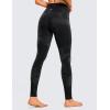 imageCRZ YOGA Butterluxe Extra Long Leggings for Tall Women 31 Inches  High Waisted Athletic Workout Soft Yoga PantsBlack Tie Dye Flowers