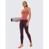 imageCRZ YOGA Butterluxe Extra Long Leggings for Tall Women 31 Inches  High Waisted Athletic Workout Soft Yoga PantsDeep Purple