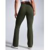 imageCRZ YOGA Women Butterbreeze High Waist Flare Pants 32  Casual Bootcut Yoga Wide Leg Workout LoungeOlive Green