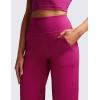 imageCRZ YOGA Womens Butterluxe High Waist Wide Leg Pants with Pockets 31quot  Buttery Soft Comfy Casual Yoga LoungeMagenta Purple