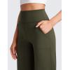 imageCRZ YOGA Womens Butterluxe High Waist Wide Leg Pants with Pockets 31quot  Buttery Soft Comfy Casual Yoga LoungeOlive Green
