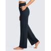 imageCRZ YOGA Womens Butterluxe High Waist Wide Leg Pants with Pockets 31quot  Buttery Soft Comfy Casual Yoga LoungeTrue Navy