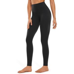 imageCRZ YOGA Butterluxe Extra Long Leggings for Tall Women 31 Inches  High Waisted Athletic Workout Soft Yoga PantsBlack