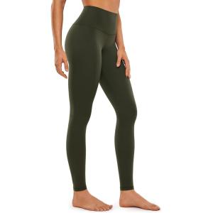 imageCRZ YOGA Butterluxe Extra Long Leggings for Tall Women 31 Inches  High Waisted Athletic Workout Soft Yoga PantsOlive Green