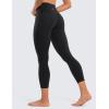 imageCRZ YOGA Butterluxe High Waisted Capris Workout Leggings for Women 23  Lounge Buttery Soft Yoga PantsBlack