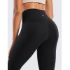 imageCRZ YOGA Butterluxe High Waisted Capris Workout Leggings for Women 23  Lounge Buttery Soft Yoga PantsBlack