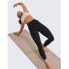 imageCRZ YOGA Butterluxe High Waisted Capris Workout Leggings for Women 23  Lounge Buttery Soft Yoga PantsBlack
