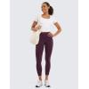 imageCRZ YOGA Butterluxe High Waisted Capris Workout Leggings for Women 23  Lounge Buttery Soft Yoga PantsDeep Purple