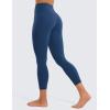 imageCRZ YOGA Butterluxe High Waisted Capris Workout Leggings for Women 23  Lounge Buttery Soft Yoga PantsFrench Navy