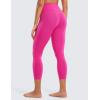 imageCRZ YOGA Butterluxe High Waisted Capris Workout Leggings for Women 23  Lounge Buttery Soft Yoga PantsHibiscus Purple