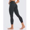 imageCRZ YOGA Butterluxe High Waisted Capris Workout Leggings for Women 23  Lounge Buttery Soft Yoga PantsMelanite