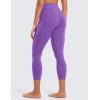 imageCRZ YOGA Butterluxe High Waisted Capris Workout Leggings for Women 23  Lounge Buttery Soft Yoga PantsRoyal Lilac