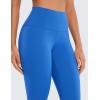 imageCRZ YOGA Butterluxe High Waisted Capris Workout Leggings for Women 23  Lounge Buttery Soft Yoga PantsSparkle Blue