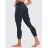 imageCRZ YOGA Butterluxe High Waisted Capris Workout Leggings for Women 23  Lounge Buttery Soft Yoga PantsTrue Navy