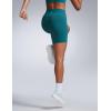 imageCRZ YOGA Women Butterbreeze Athletic Biker Shorts 6 Inches  High Waist Workout Gym Running Volleyball Yoga SpandexGreen Jade