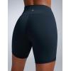 imageCRZ YOGA Women Butterbreeze Athletic Biker Shorts 6 Inches  High Waist Workout Gym Running Volleyball Yoga SpandexTrue Navy